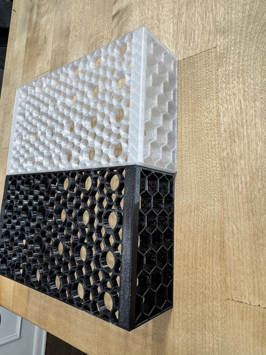 Free standing frag rack 50mm tall